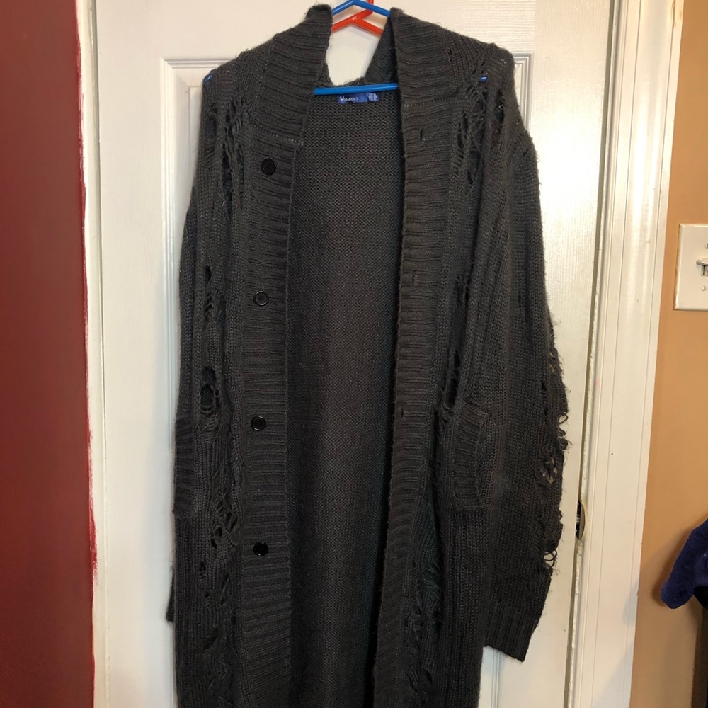 Distressed Cardigan